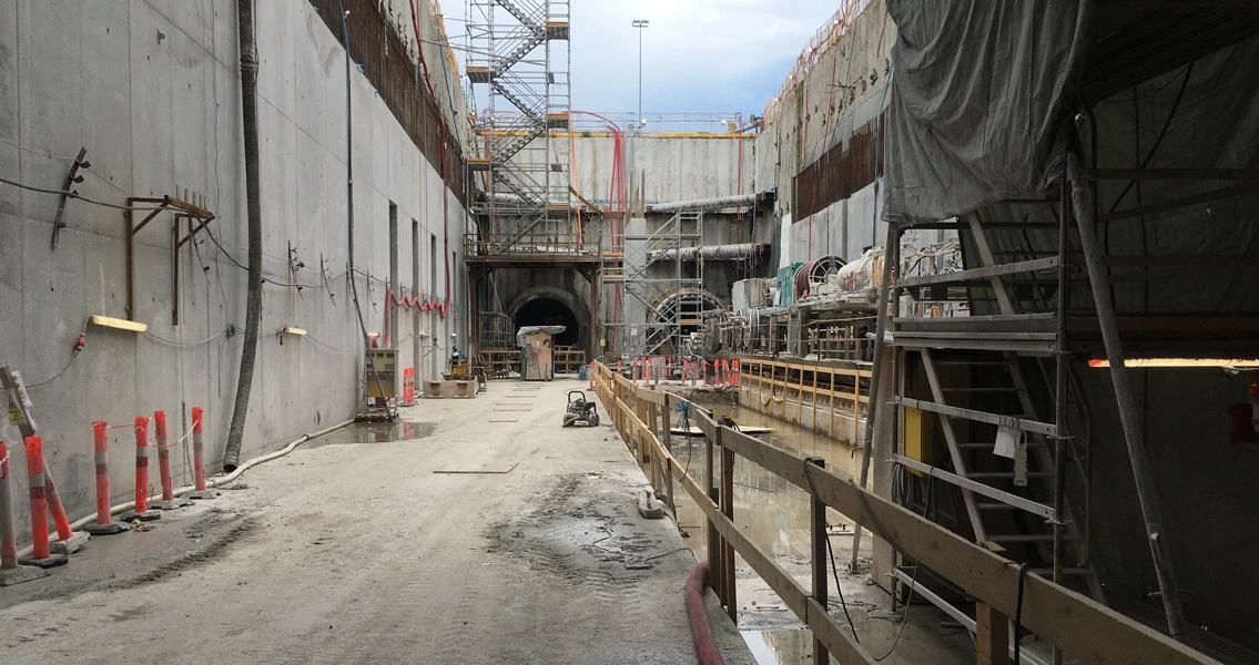 Sydhavn/M4 tunnelbyggeri i København